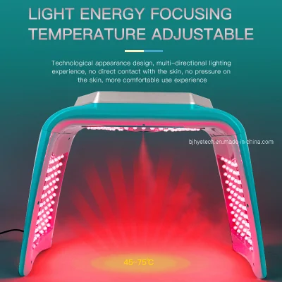 8-цветное устройство для красоты, спа, против морщин, светодиодное устройство для омоложения кожи, фотон PDT, светодиодное устройство для светотерапии, светодиодное устройство для красоты